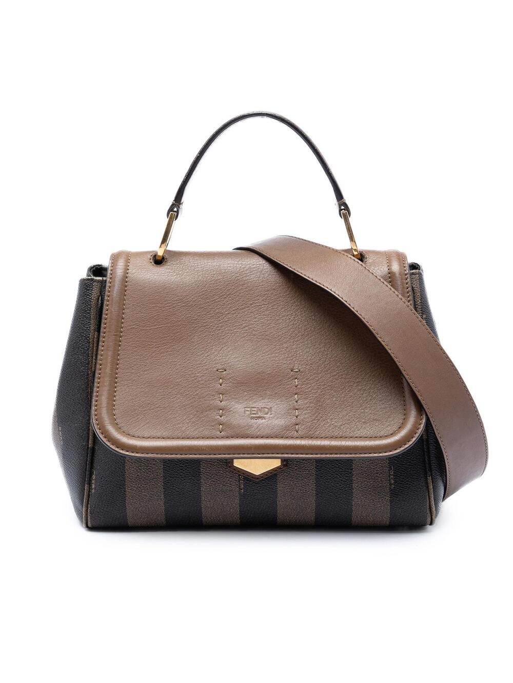 Fendi Pequin Coated Canvas And Leather #272312F59B